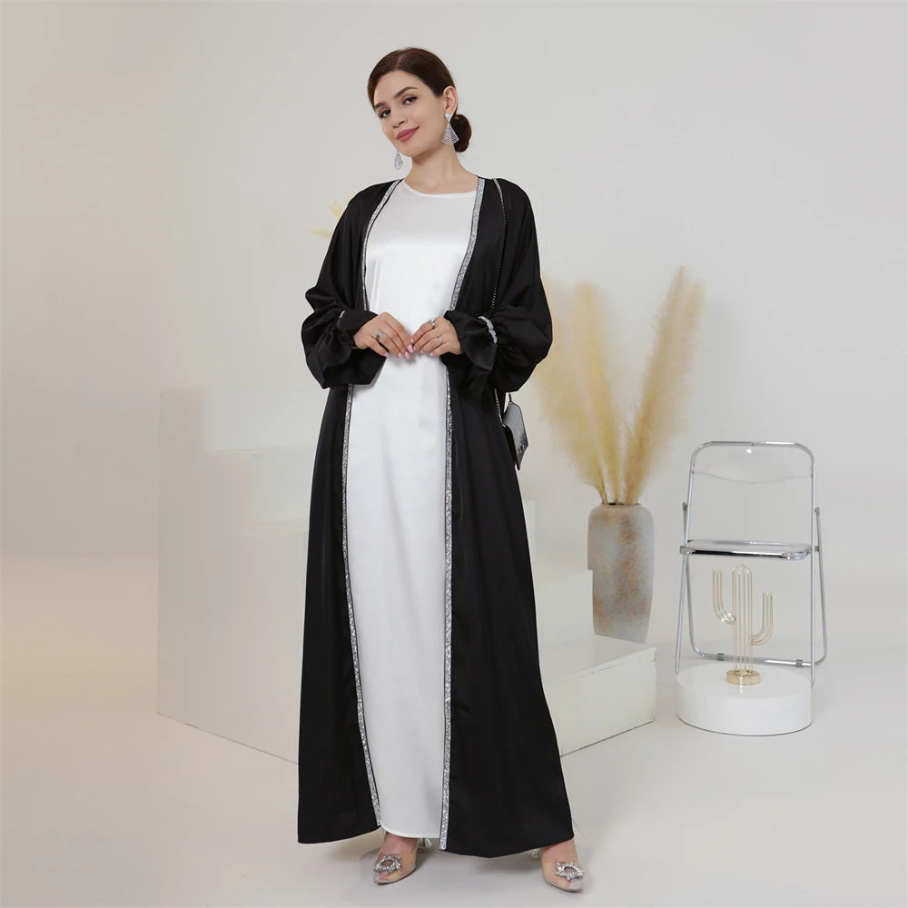 Luxury Open Abaya Kimono