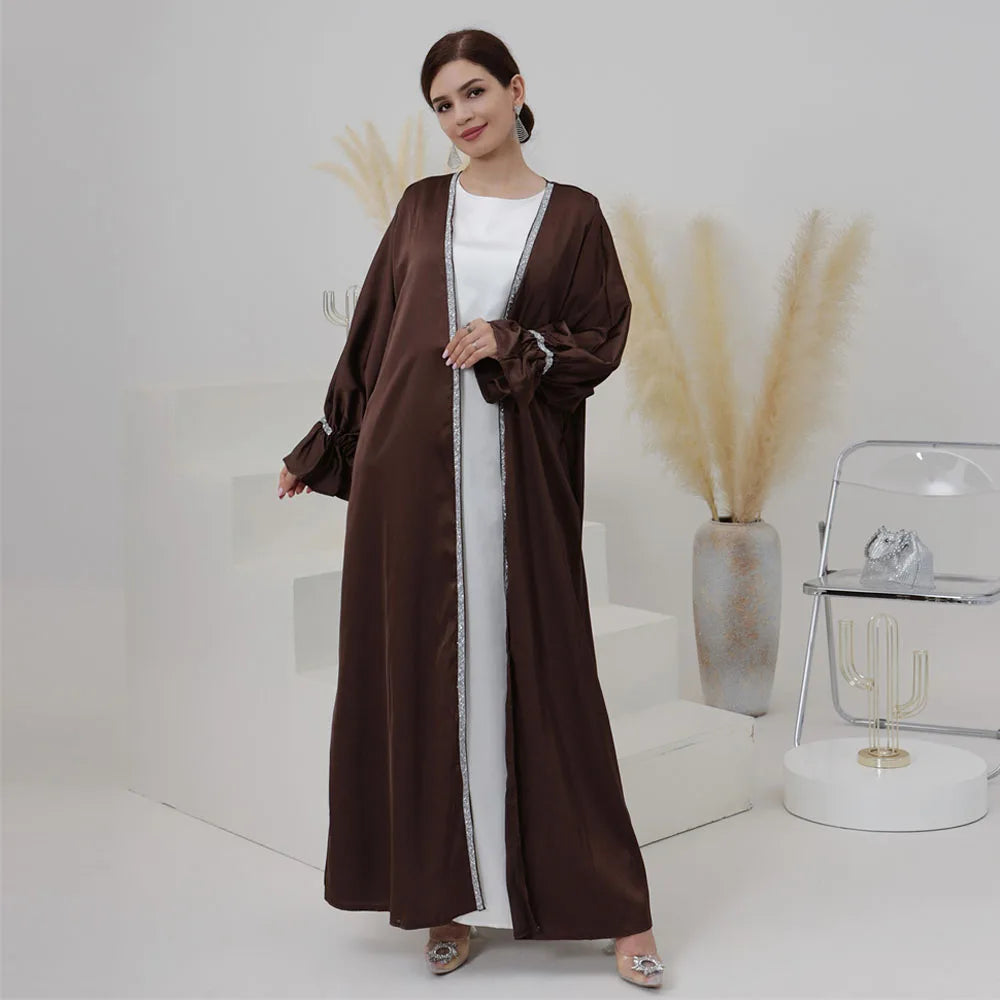 Luxury Open Abaya Kimono