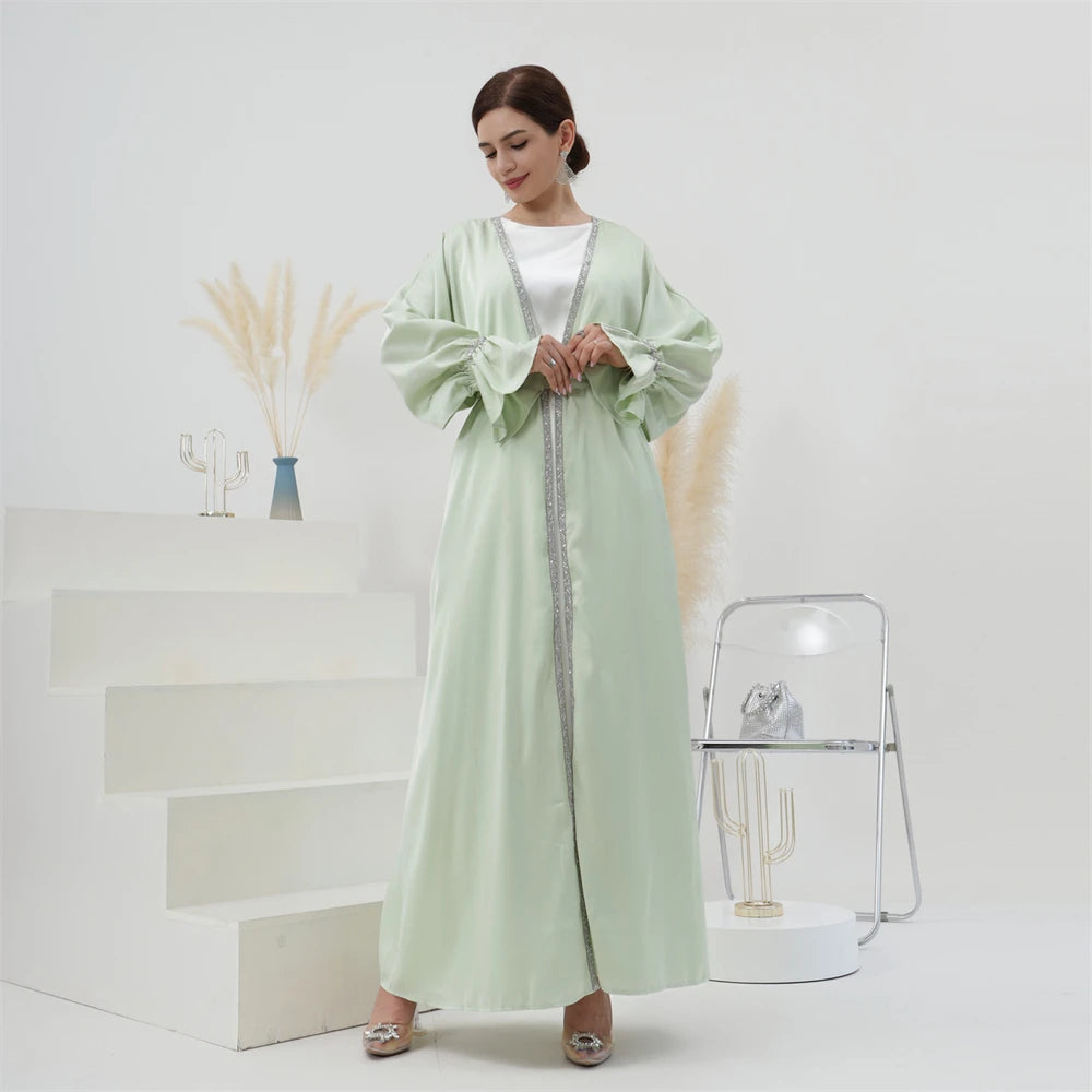 Luxury Open Abaya Kimono