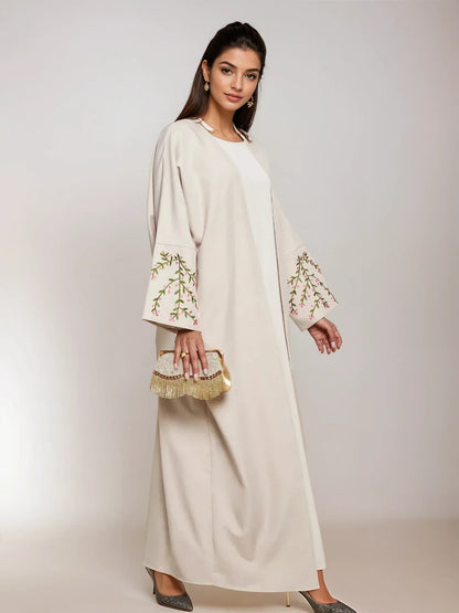 Floral Kimono Beige