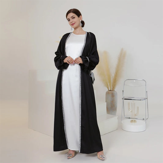 Luxury Open Abaya Kimono