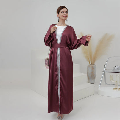 Luxury Open Abaya Kimono
