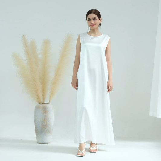 Sleeveless Abaya Dress